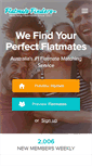 Mobile Screenshot of flatmatefinders.com.au